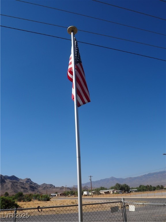3485 Gally Road Pahrump, NV 89060 - Photo 45 of 90 Exterior view of a mountain backdrop