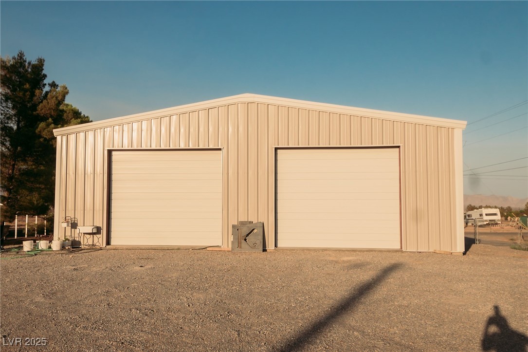 3485 Gally Road Pahrump, NV 89060 - Photo 73 of 90 View of detached garage