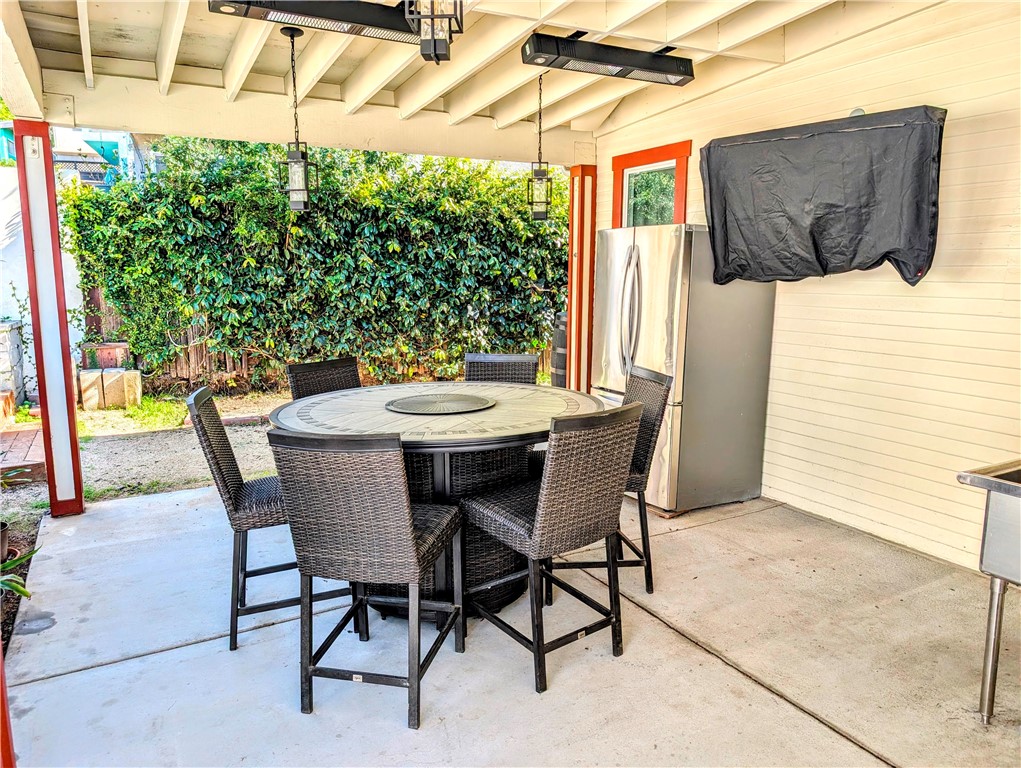 1041 2nd Street Hermosa Beach, CA 90254 - Photo 12 of 20 Covered Patio with TV and Heaters