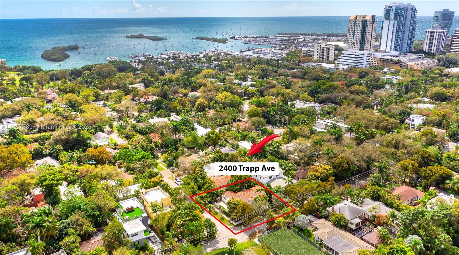 2400 Trapp Avenue Miami, FL 33133 - Photo 43 of 47 a picture of city view