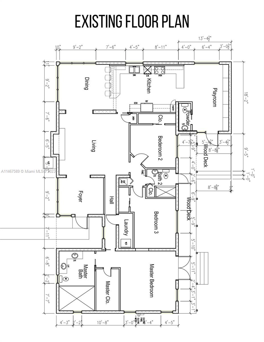 2400 Trapp Avenue Miami, FL 33133 - Photo 46 of 47 a picture of a bench in front of door