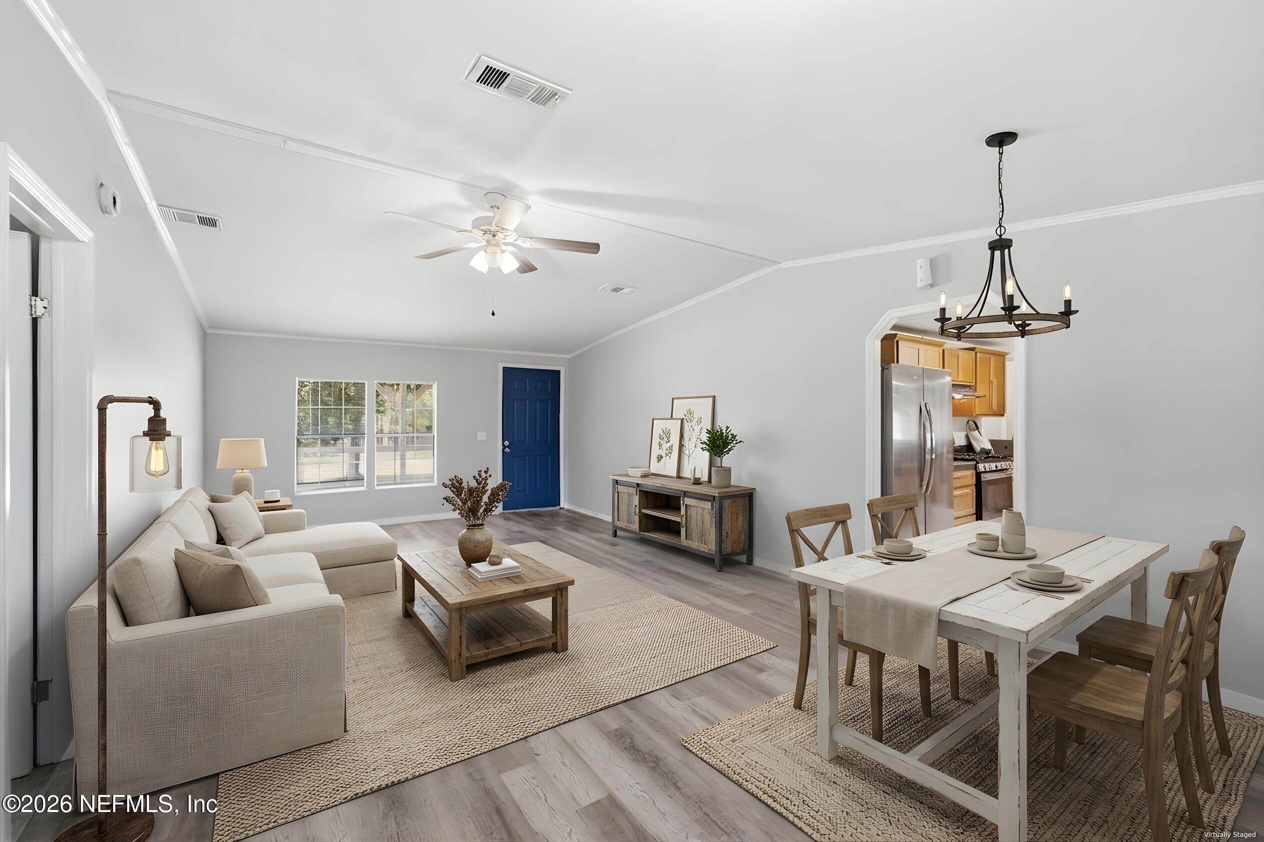 2203 Mallard Road Middleburg, FL 32068 - Photo 6 of 42 Living:Dining Room Virtual Staging