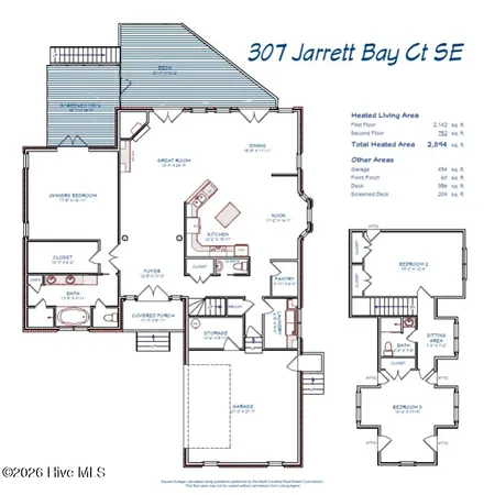 $610,000 | 307 Jarret Bay Court Southeast, Bolivia, NC 28422