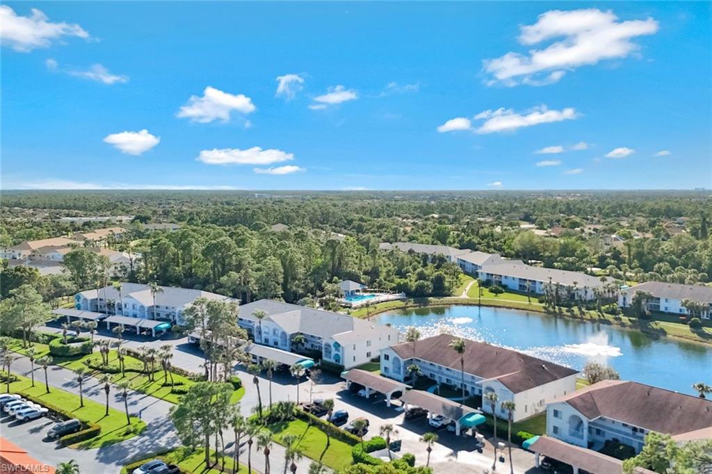 409 Gabriel Circle, Unit 2203 Naples, FL 34104 - Photo 22 of 24 Bird's eye view featuring a water view