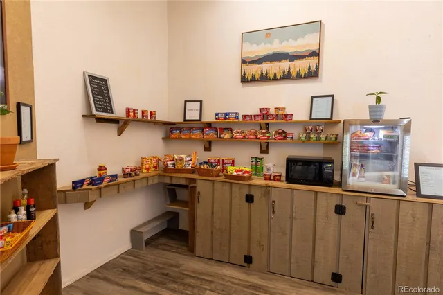 a room with musical instruments