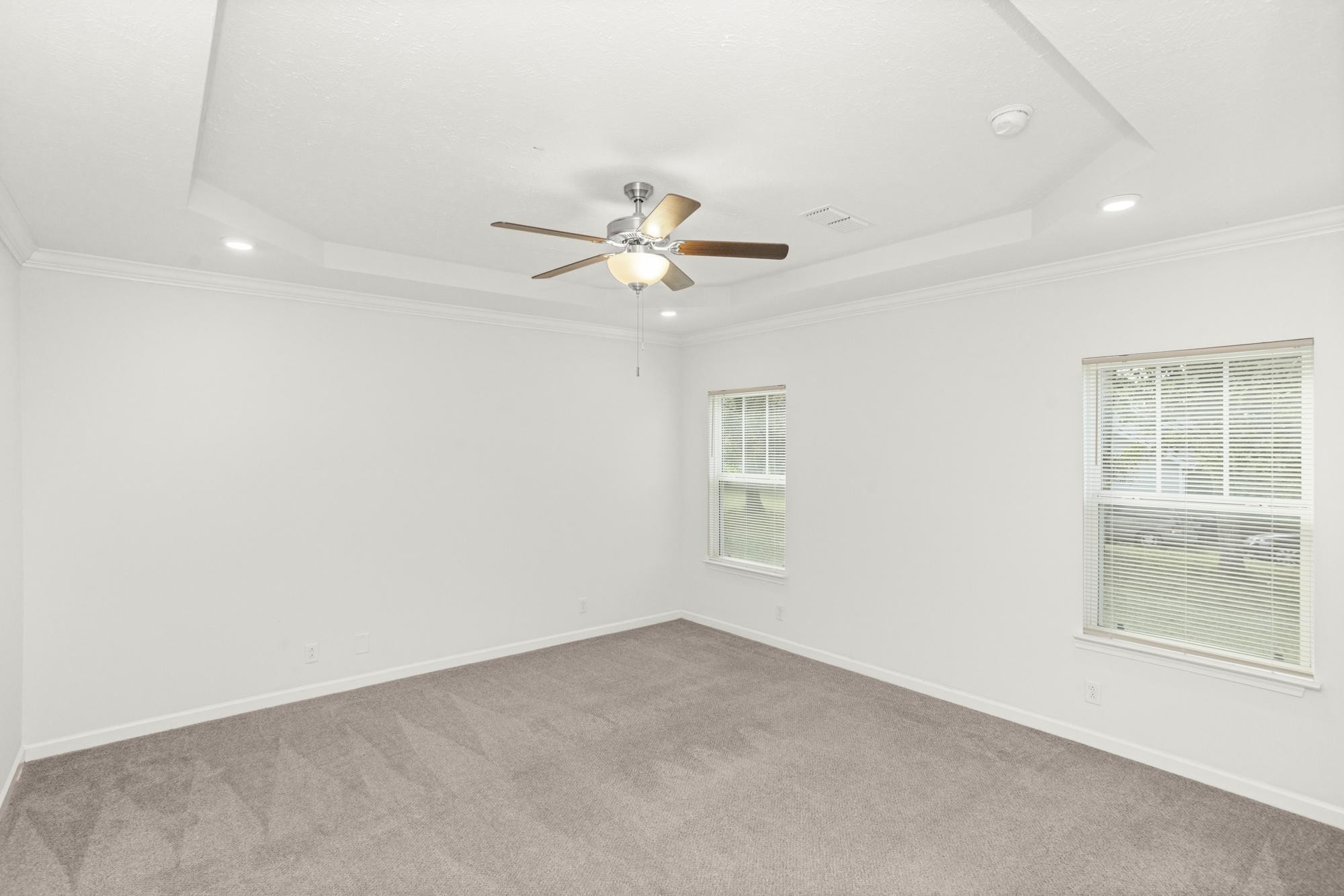1832 Charismatic Place Murfreesboro, TN 37128 - Photo 17 of 45 an empty room with a window and a ceiling fan