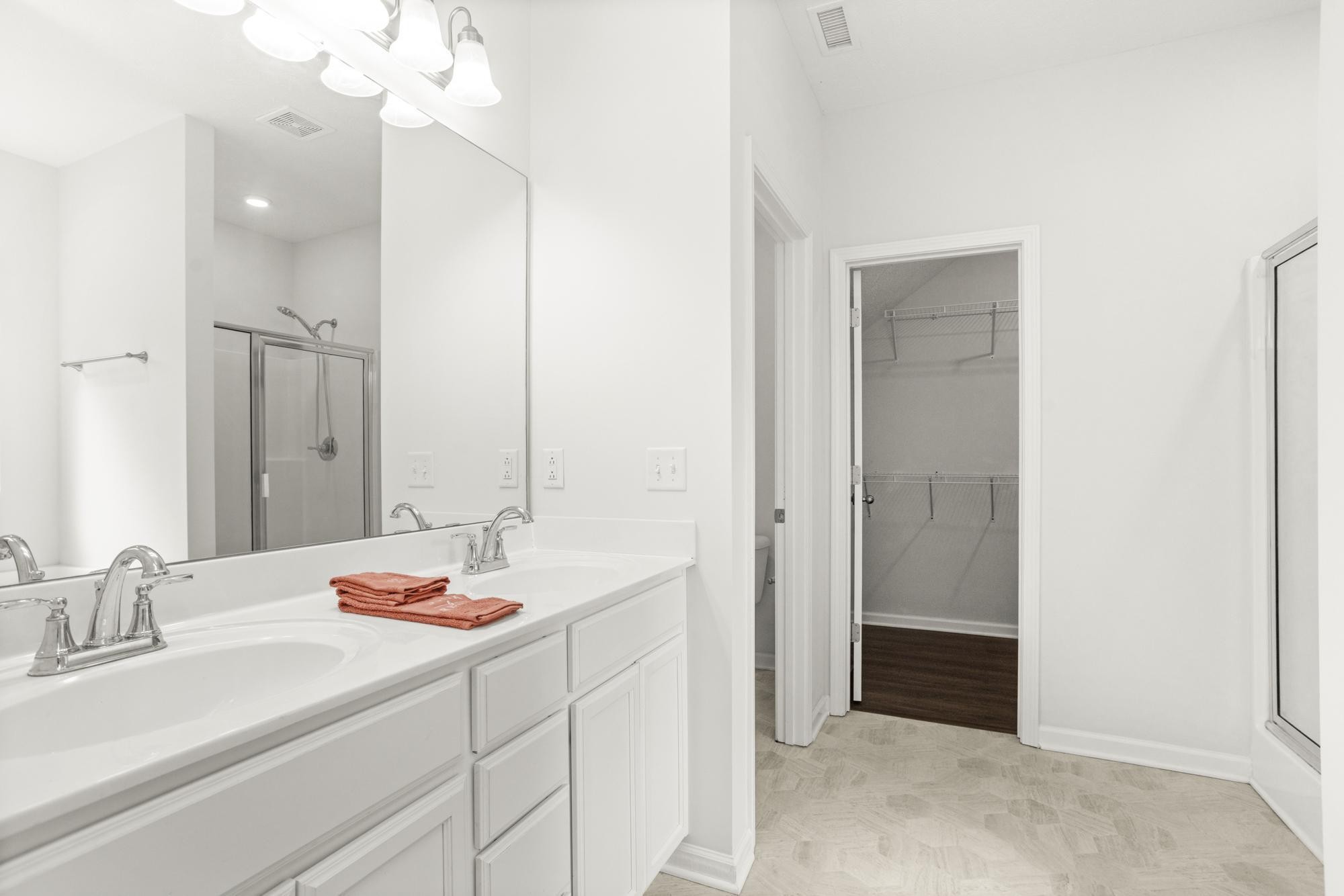 1832 Charismatic Place Murfreesboro, TN 37128 - Photo 20 of 45 a bathroom with a sink and a mirror