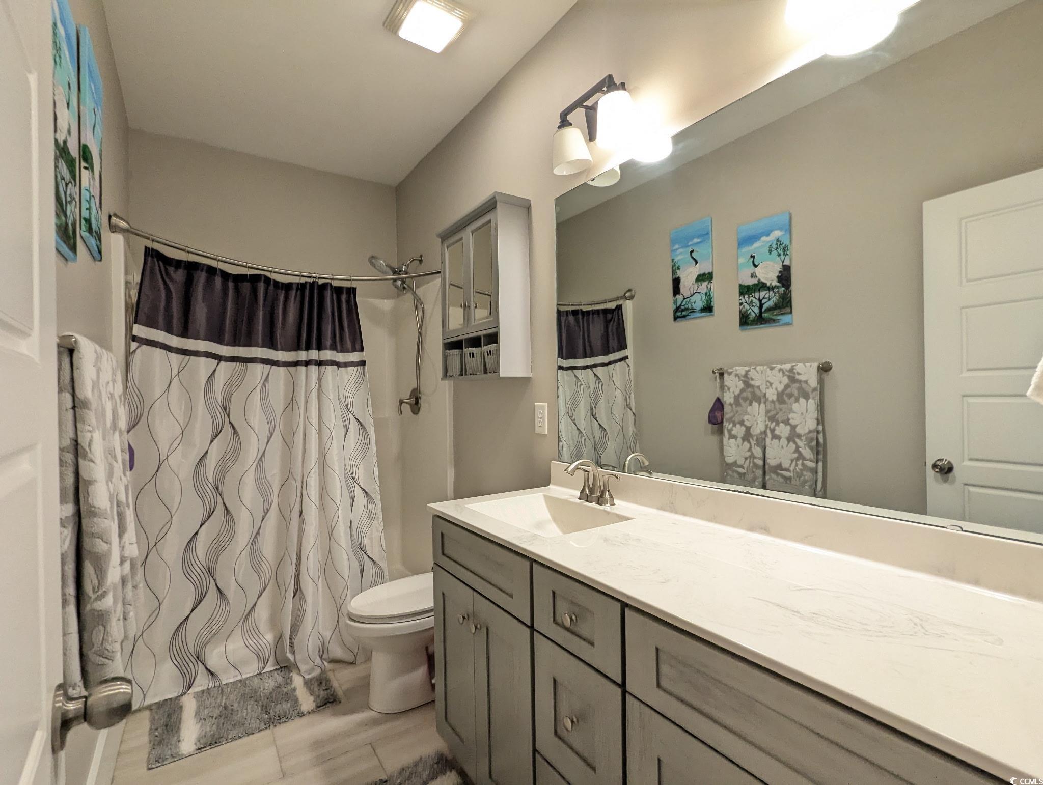 646 Pacific Commons Drive Surfside Beach, SC 29575 - Photo 20 of 40 Bathroom featuring vanity and toilet