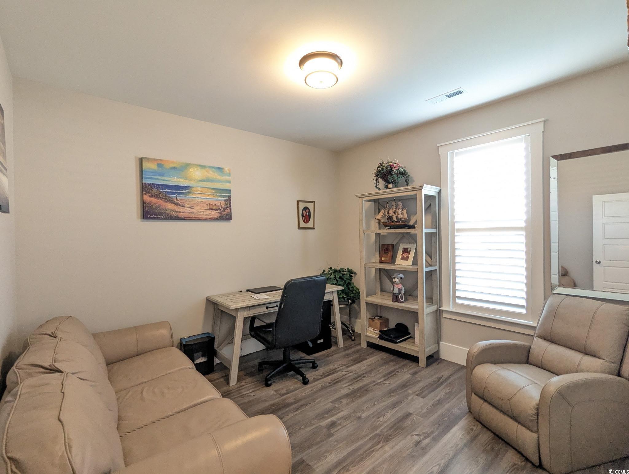 646 Pacific Commons Drive Surfside Beach, SC 29575 - Photo 22 of 40 Office with wood finished floors and baseboards