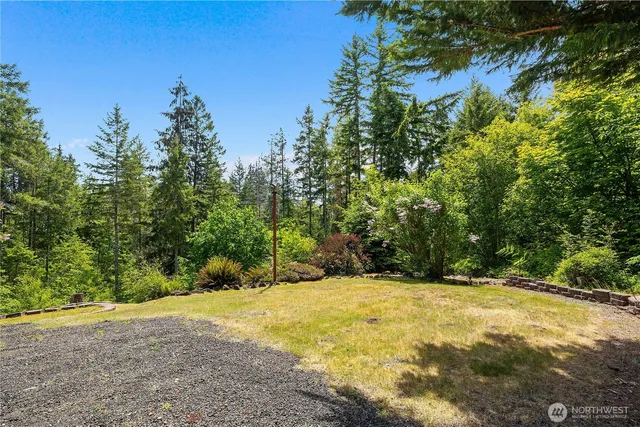 a view of outdoor space with trees