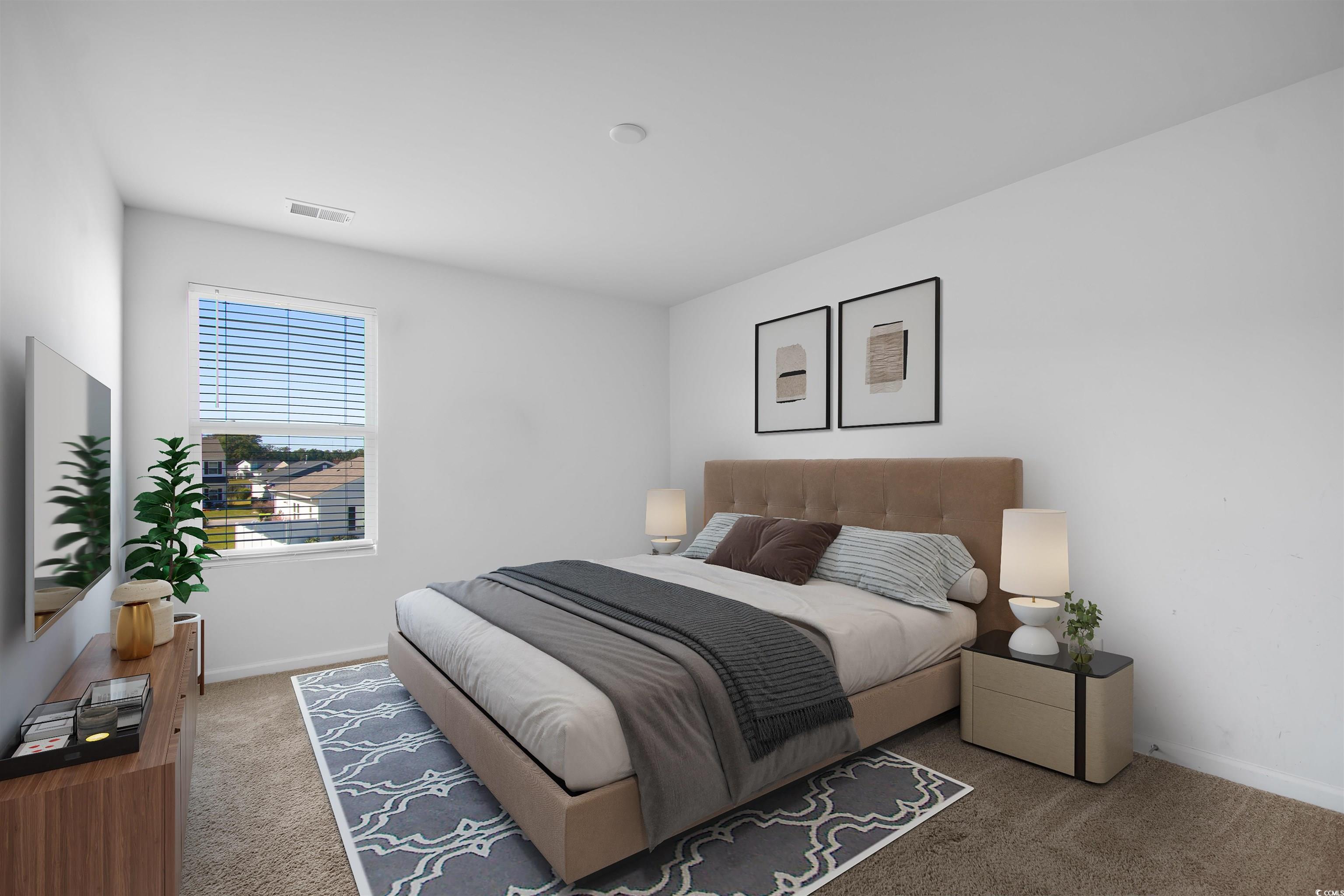 430 Stevia Court Conway, SC 29526 - Photo 30 of 40 Bedroom with carpet and baseboards