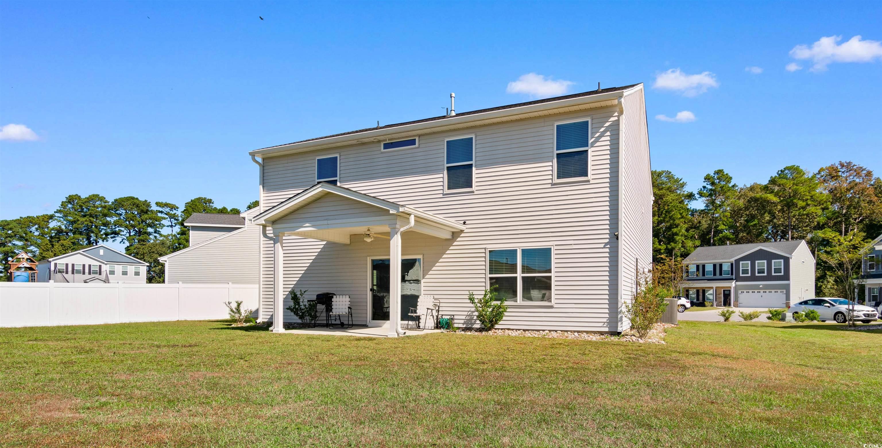 430 Stevia Court Conway, SC 29526 - Photo 32 of 40 Back of house featuring a patio