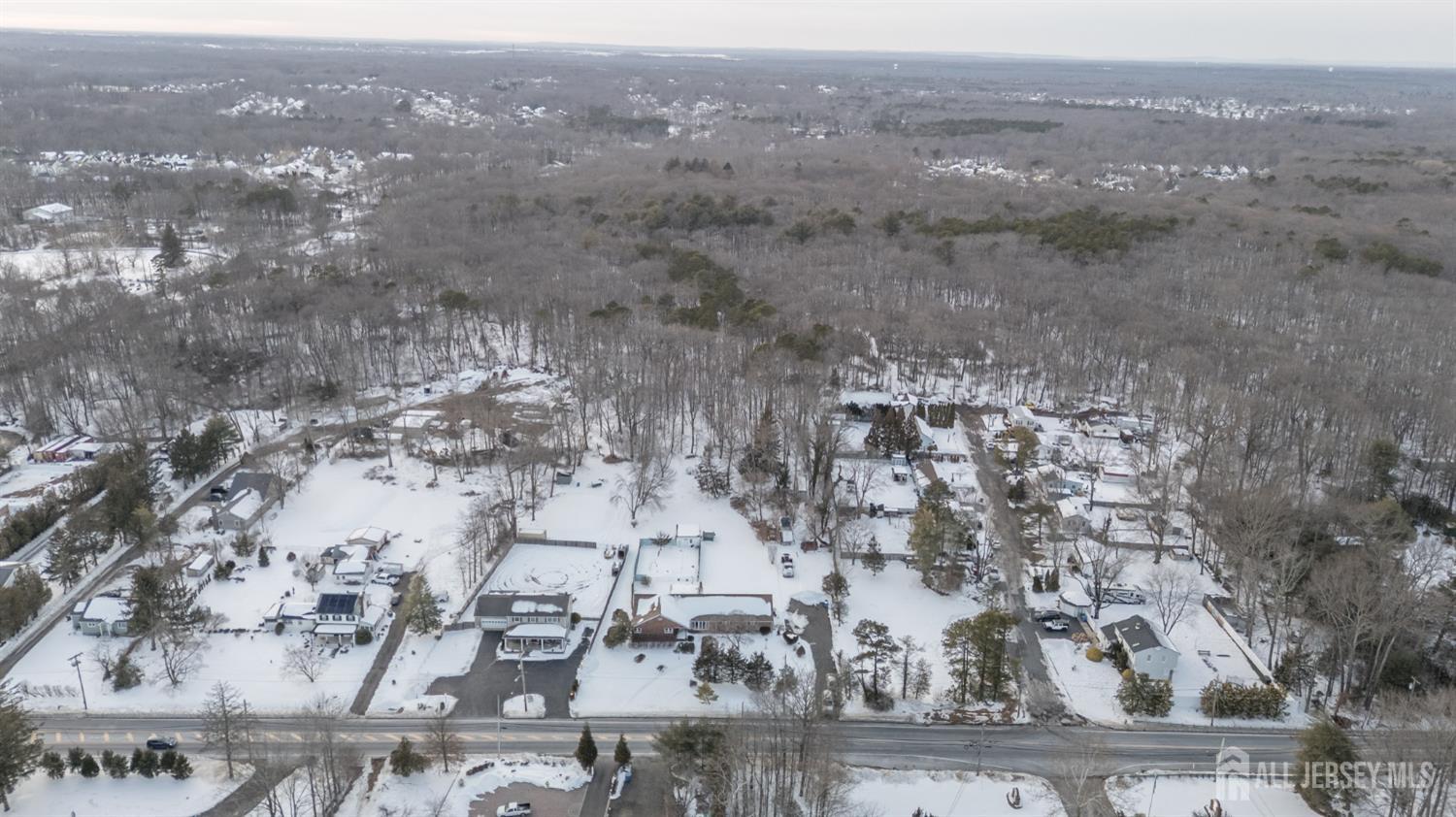 1821 Englishtown Road Old Bridge, NJ 08857 - Photo 43 of 46 an aerial view of residential house and outdoor space