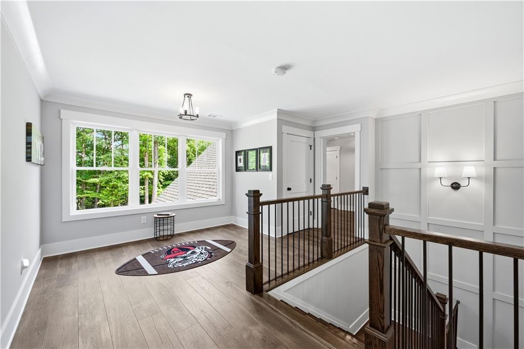 3584 Stock Road Monroe, GA 30656 - Photo 42 of 80 a view of a room with wooden floor fan and windows