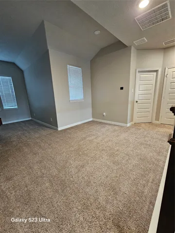 a room with pool table