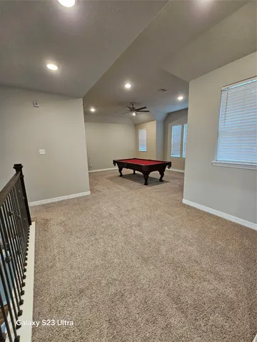 a room with gym equipment