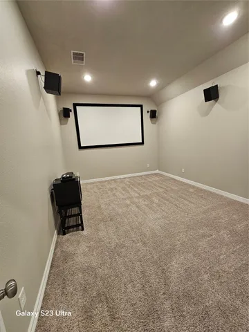 a view of empty room