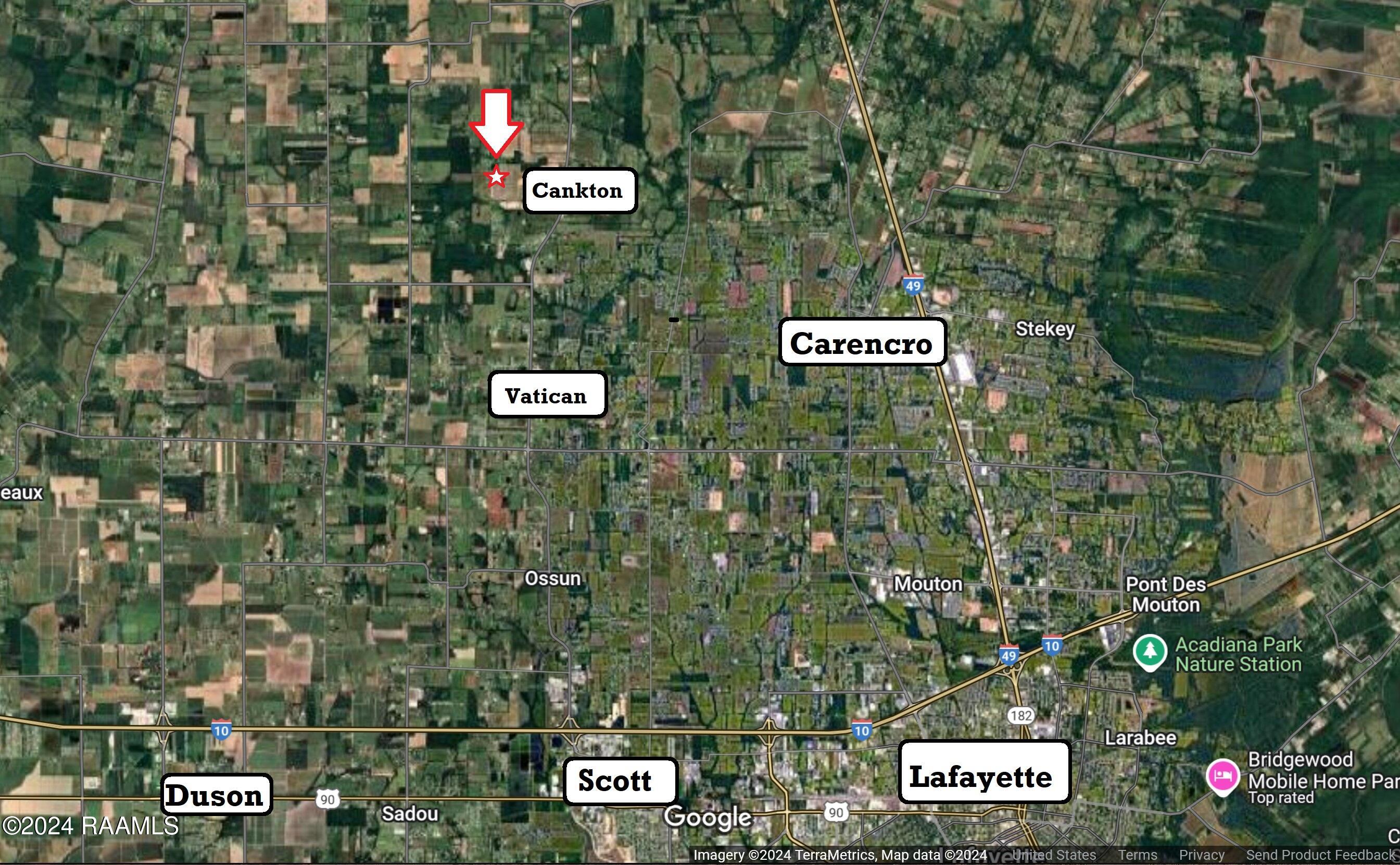 area towns and cities