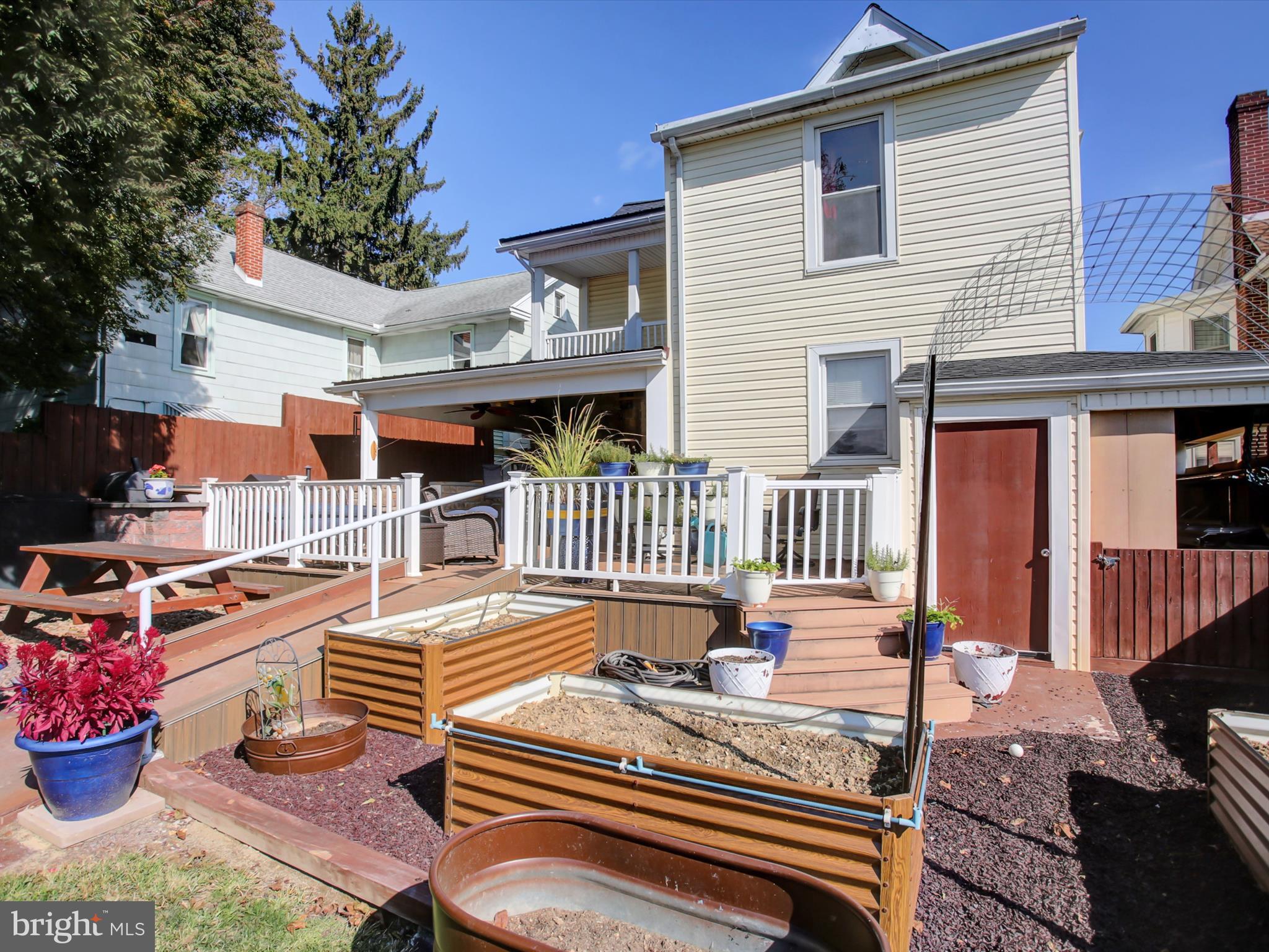 208 Hamilton Avenue Waynesboro, PA 17268 - Photo 47 of 54 Above ground gardening/second outdoor storage