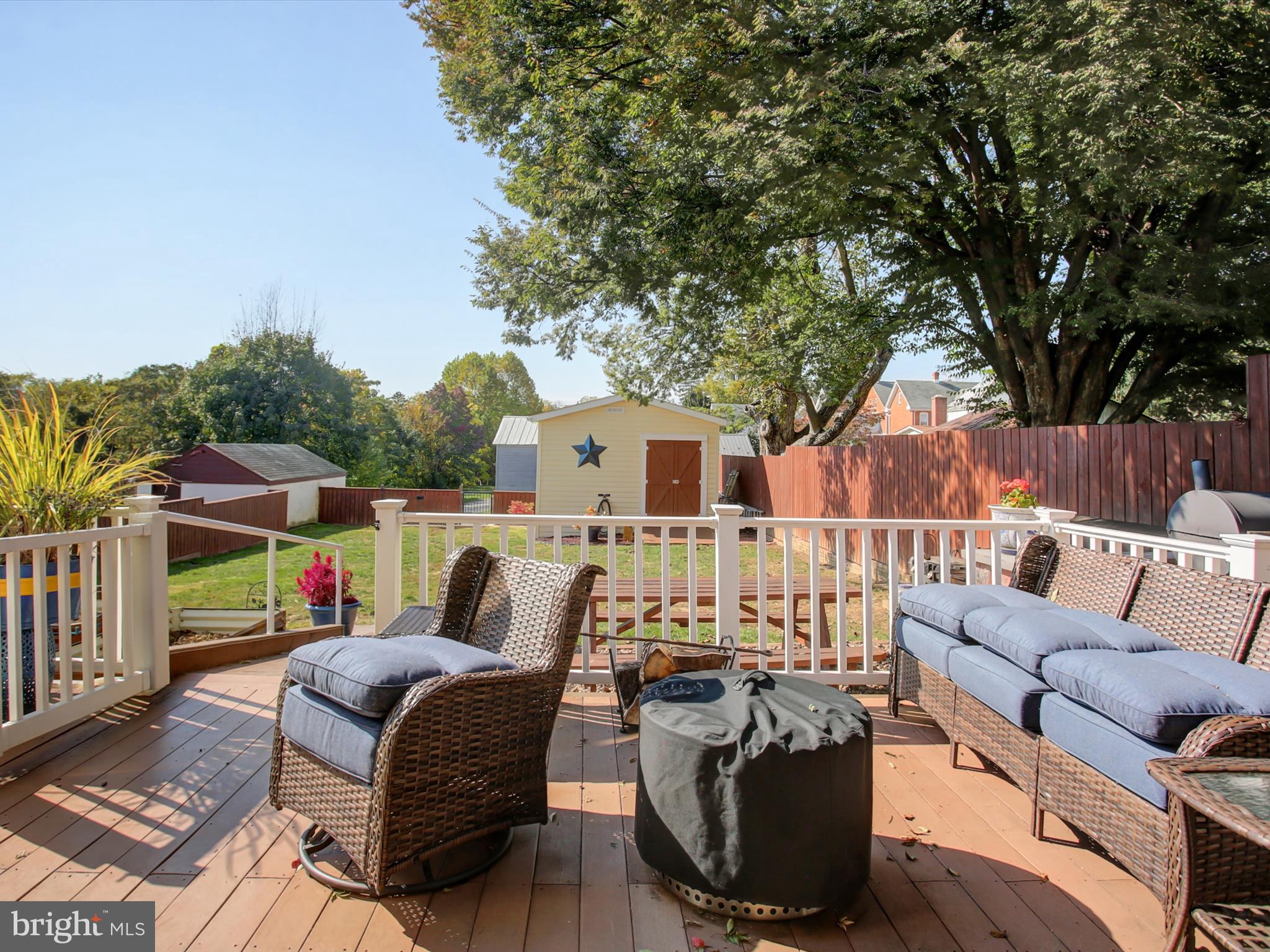 208 Hamilton Avenue Waynesboro, PA 17268 - Photo 48 of 54 Deck entertaining area