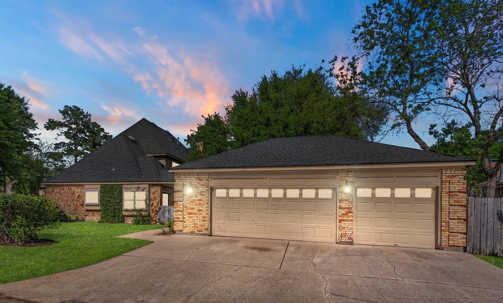 16267 Salmon Lane Spring, TX 77379 - Photo 42 of 48 Not only a 3-car garage, but a 3-car wide driveway! Plenty of parking options available at this home.