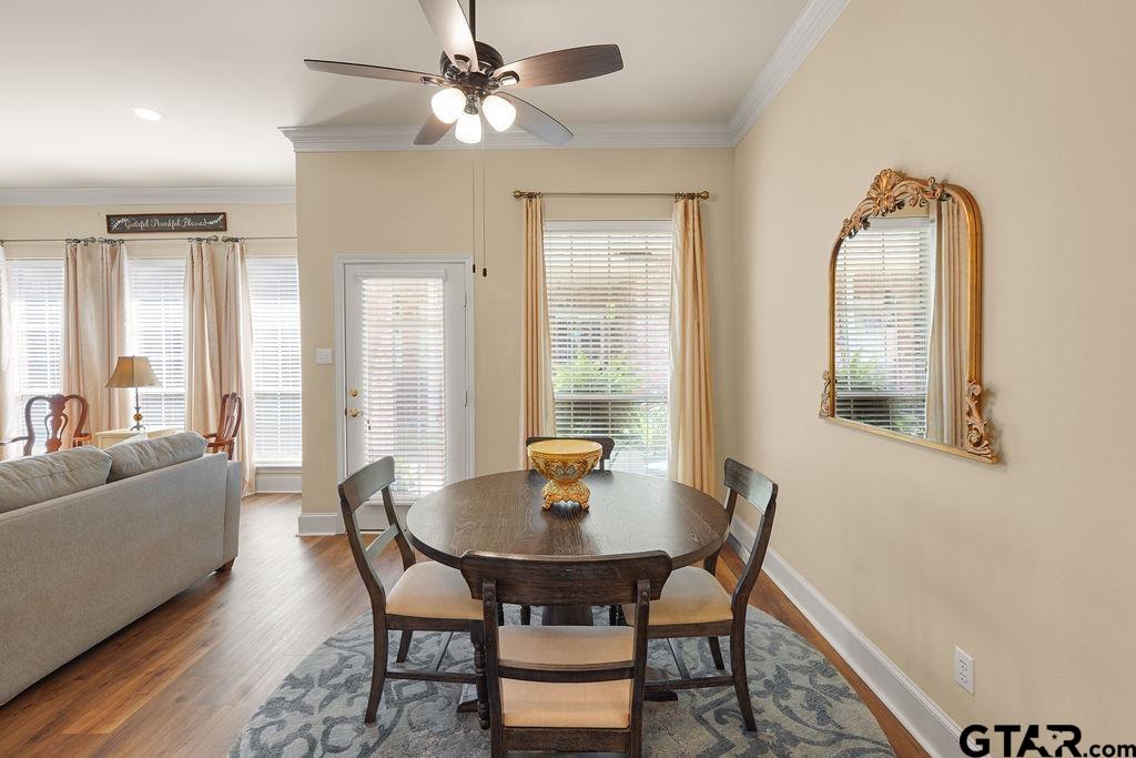 2210 Homestead Lane Tyler, TX 75701 - Photo 8 of 26 a dining room with furniture and window