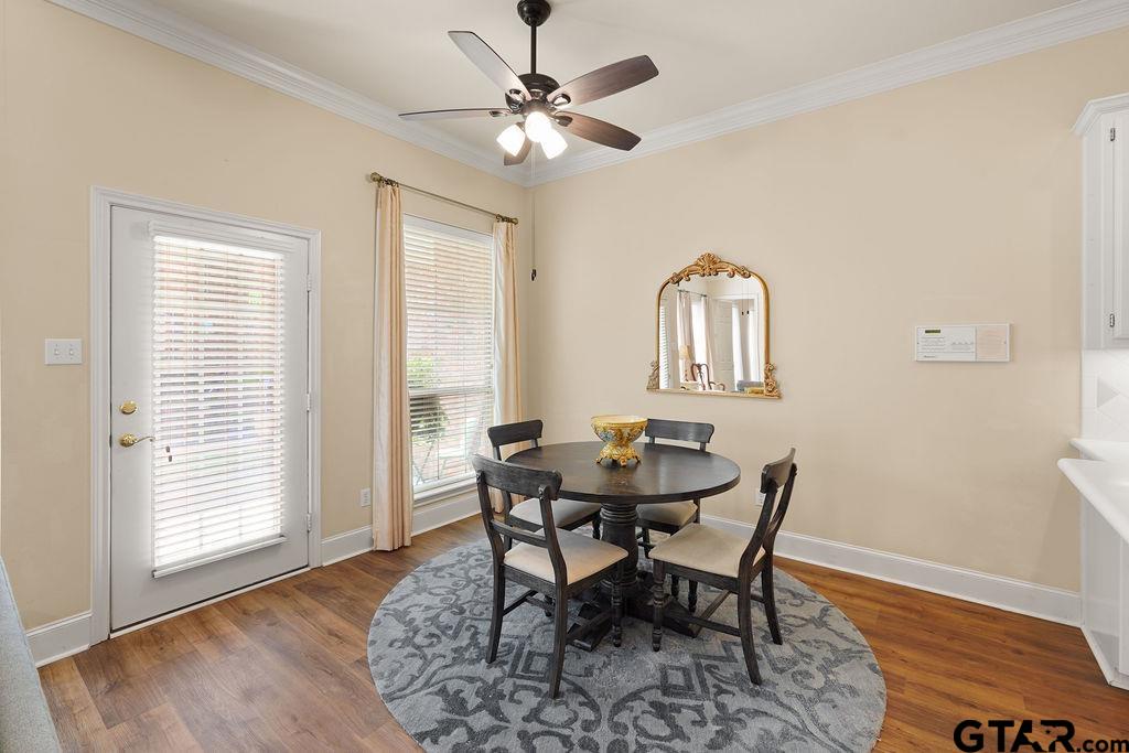 2210 Homestead Lane Tyler, TX 75701 - Photo 9 of 26 a view of a dining room with furniture and window