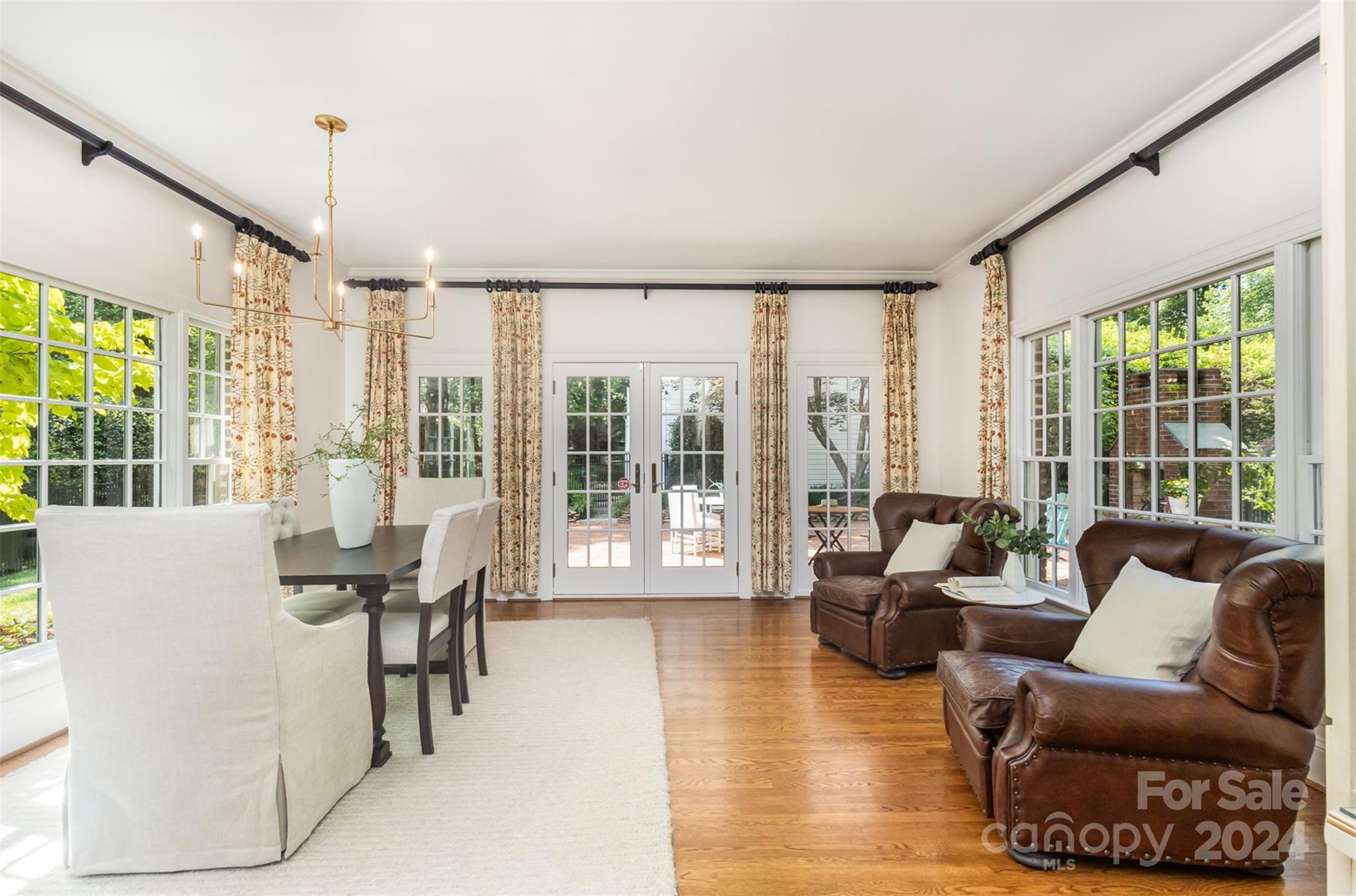 1900 South Wendover Road Charlotte, NC 28211 - Photo 12 of 38 a living room with furniture and a large window