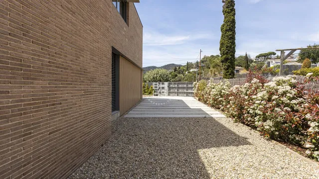 a view of an outdoor space and a yard