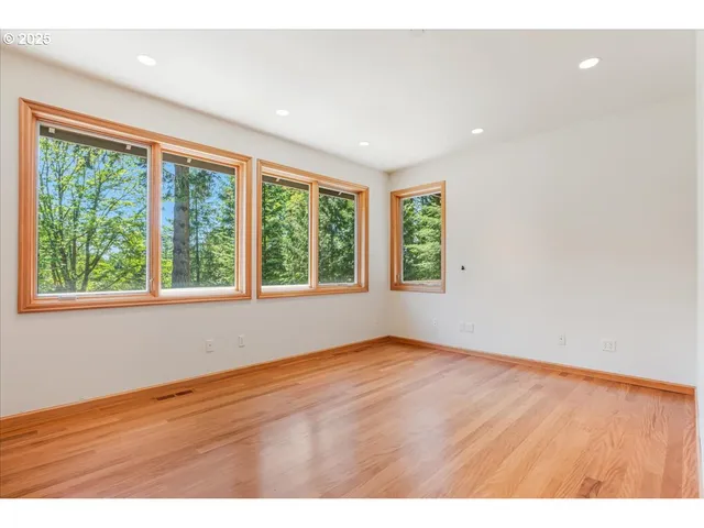 wooden floor in an empty room