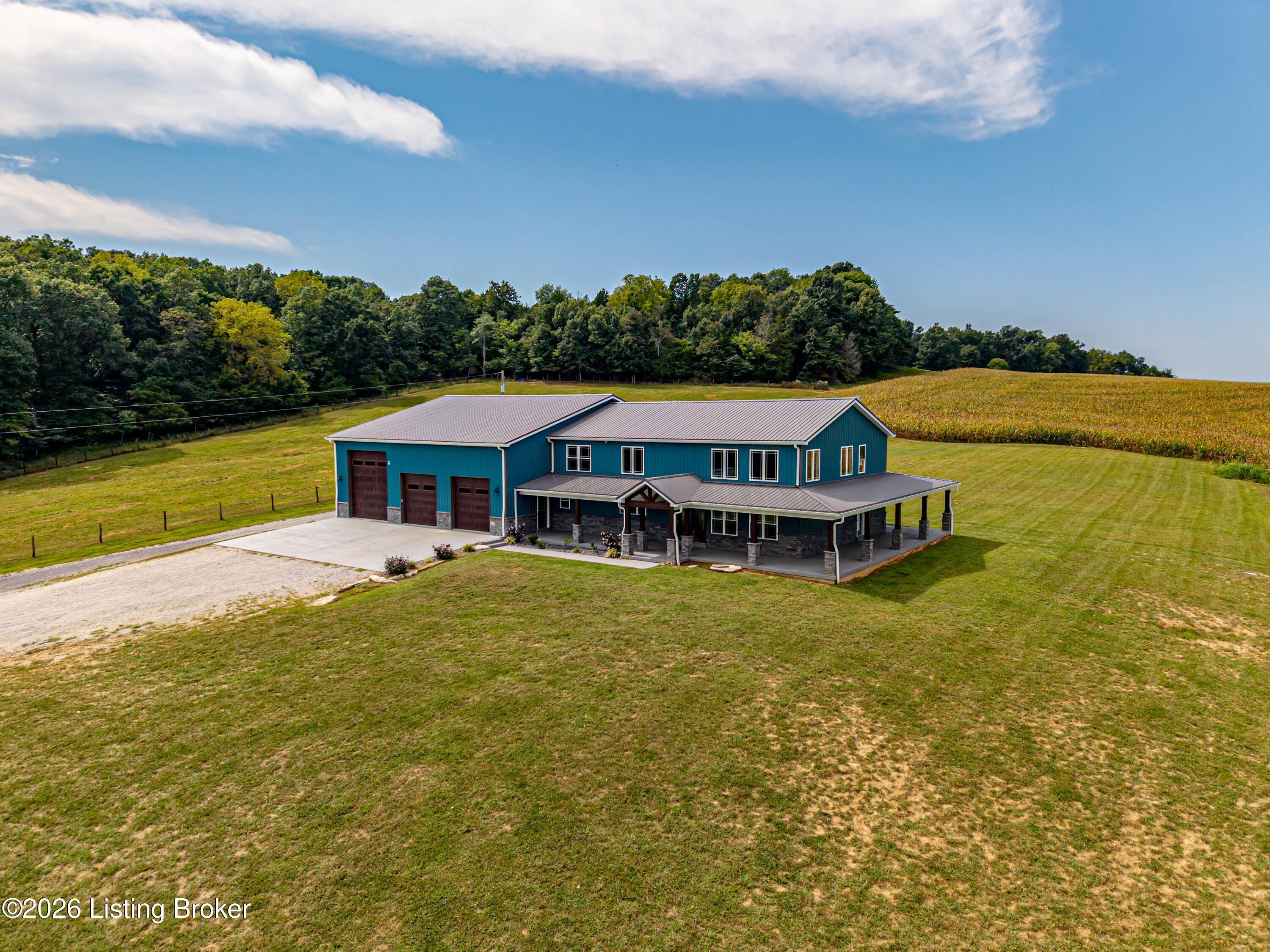 689 Clarkson Road Vine Grove, KY 40175 - Photo 14 of 70 19_05_Aerial_Exterior_Angle
