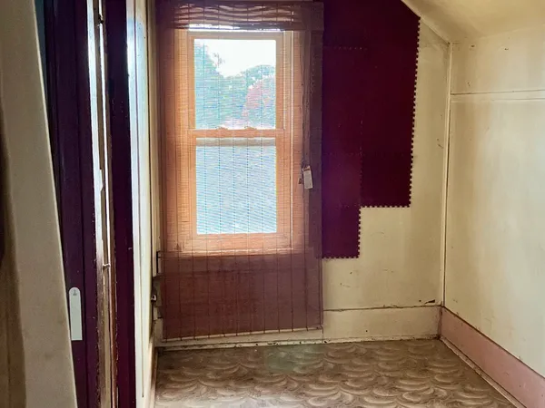a view of an front door