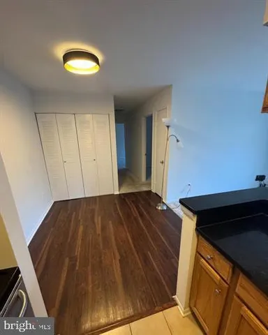 a view of wooden floor