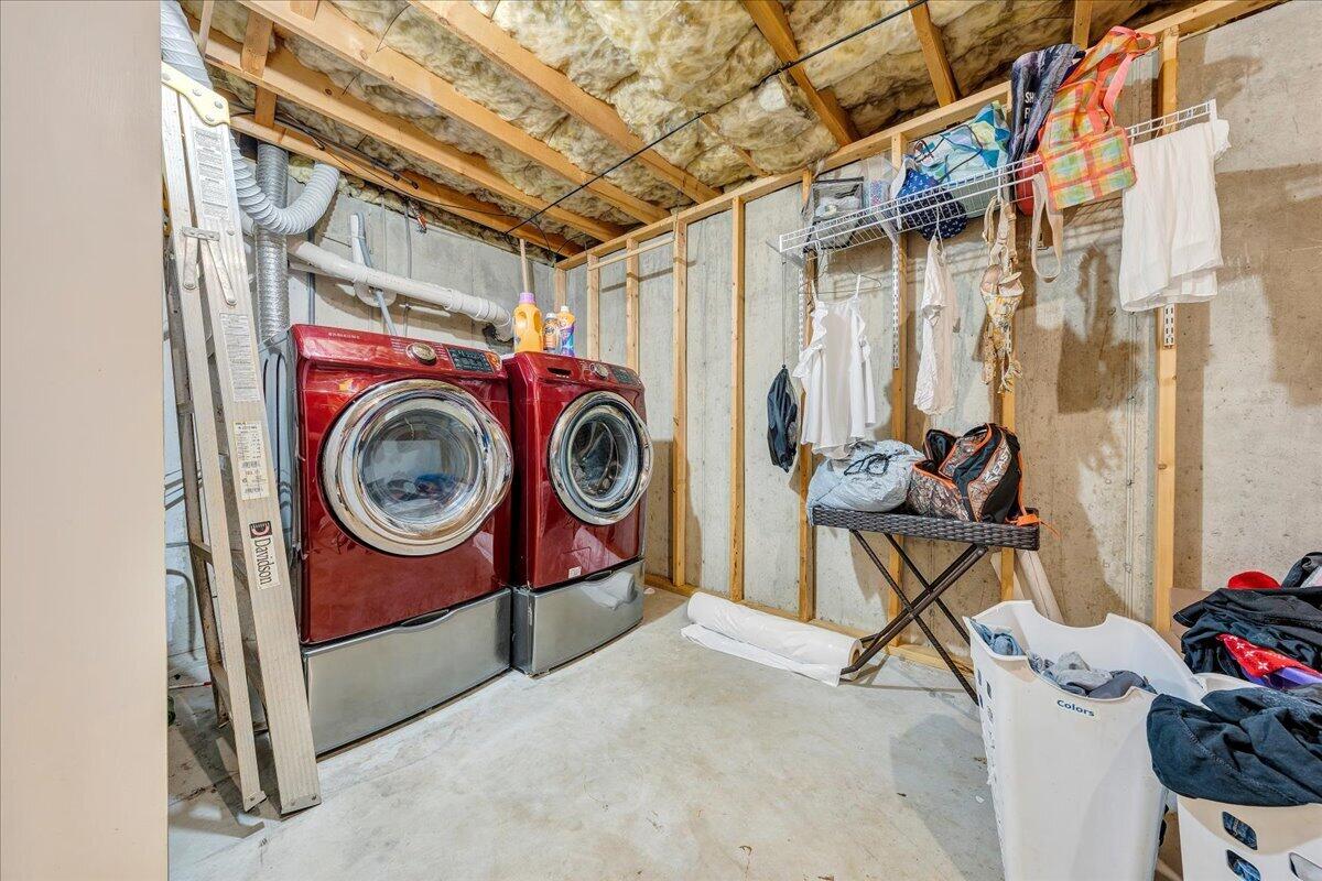 5497 Bethany Road Rustburg, VA 24588 - Photo 23 of 52 a utility room with dryer and washer