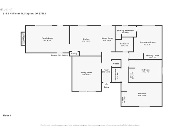 $455,000 | 513 East Hollister Street, Stayton, OR 97383