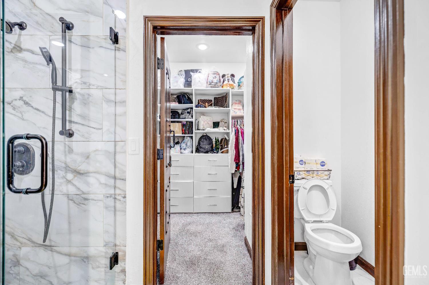 Undisclosed Address Taft, CA 93268 - Photo 28 of 43 a bathroom with a toilet and a shower