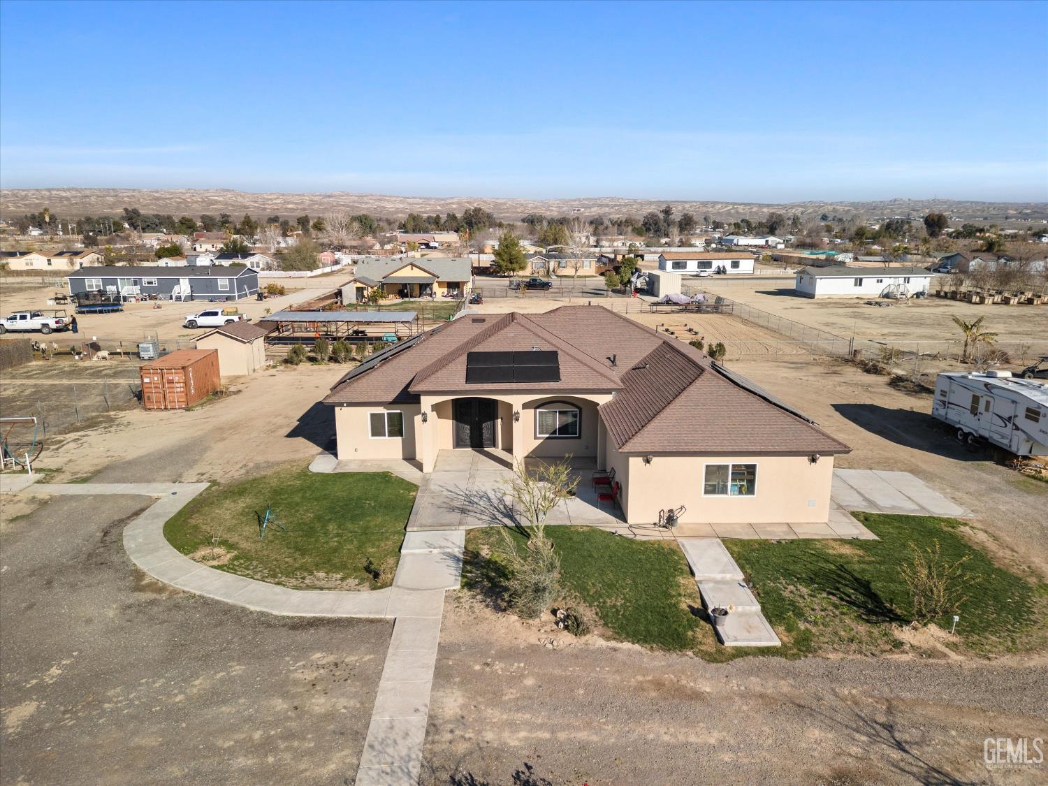 Undisclosed Address Taft, CA 93268 - Photo 38 of 43 an aerial view of a house