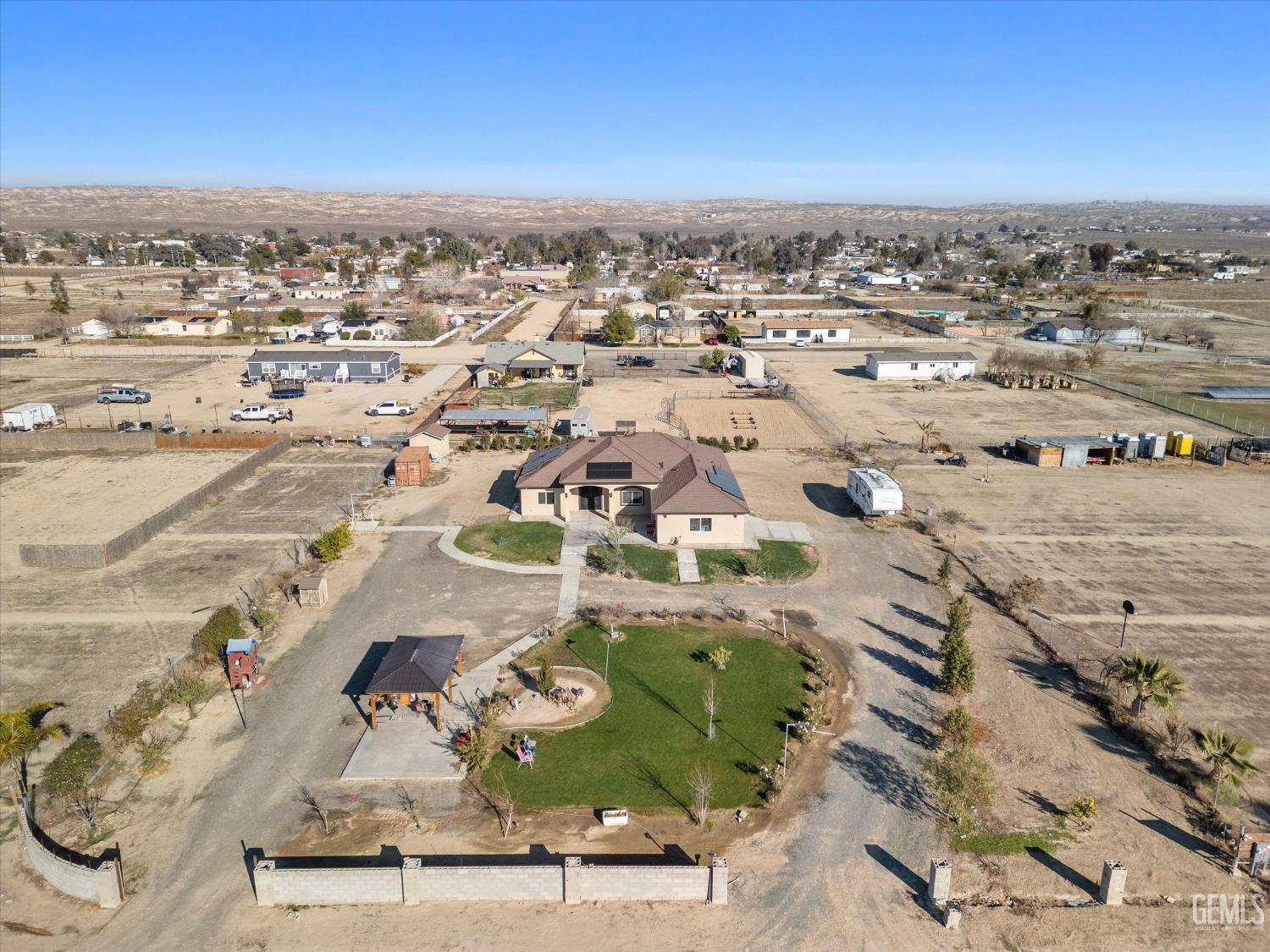 Undisclosed Address Taft, CA 93268 - Photo 4 of 43 an aerial view of residential houses with outdoor space