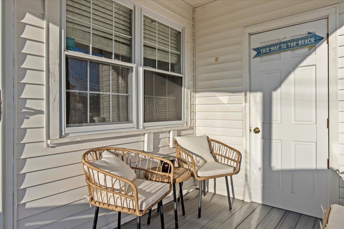 1351 Virginia Cape May, NJ 08204 - Photo 8 of 29 a view of a chair and table in the balcony