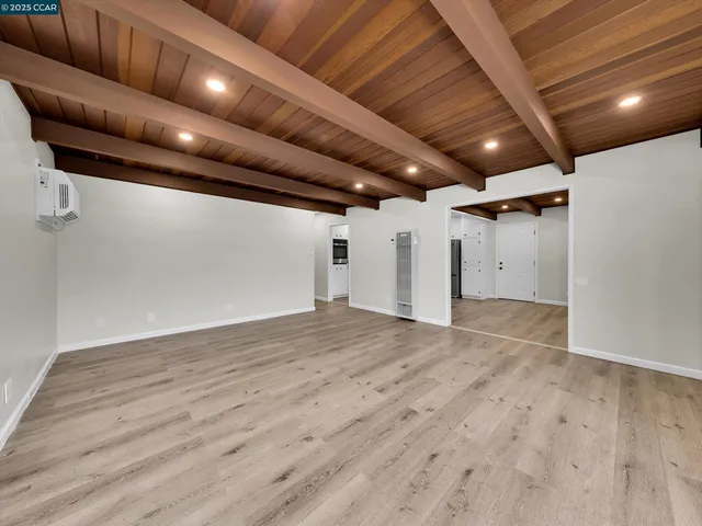 a view of empty room