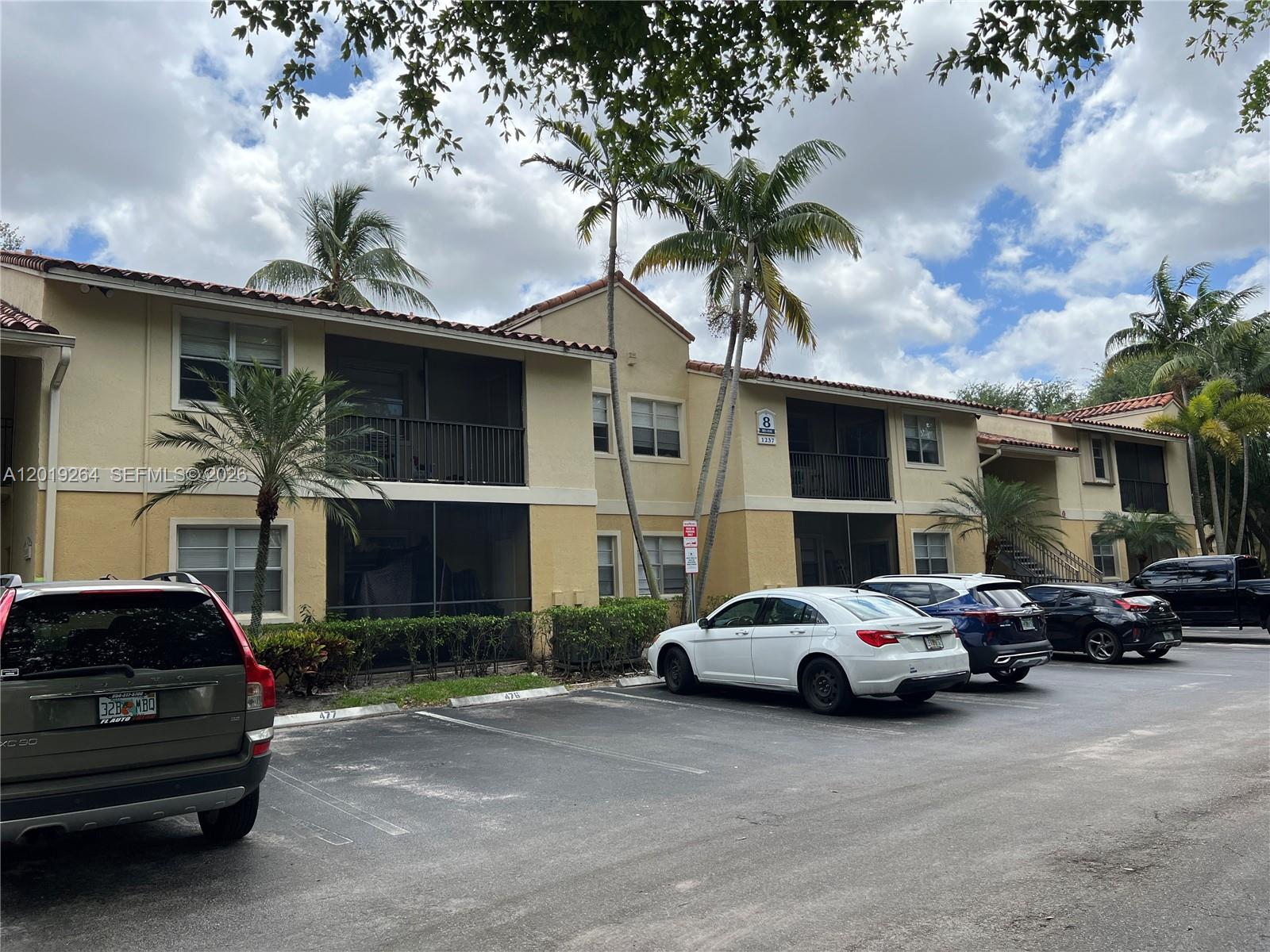 1237 Southwest 46th Avenue, Unit 801 Pompano Beach, FL 33069 - Photo 1 of 8 a car parked in front of a house