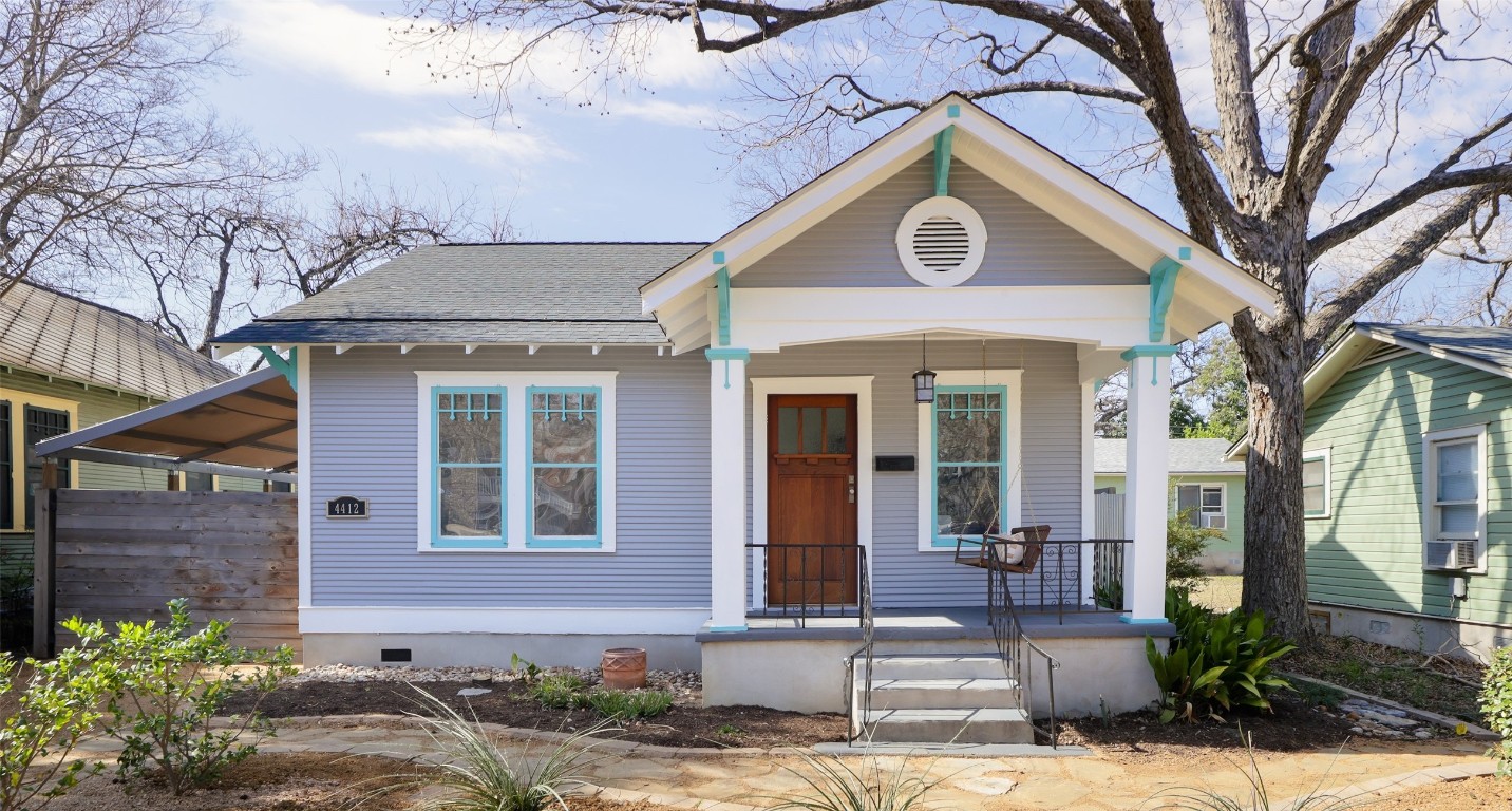 4412 Speedway Austin, TX 78751 - Photo 1 of 1 a front view of a house with garden