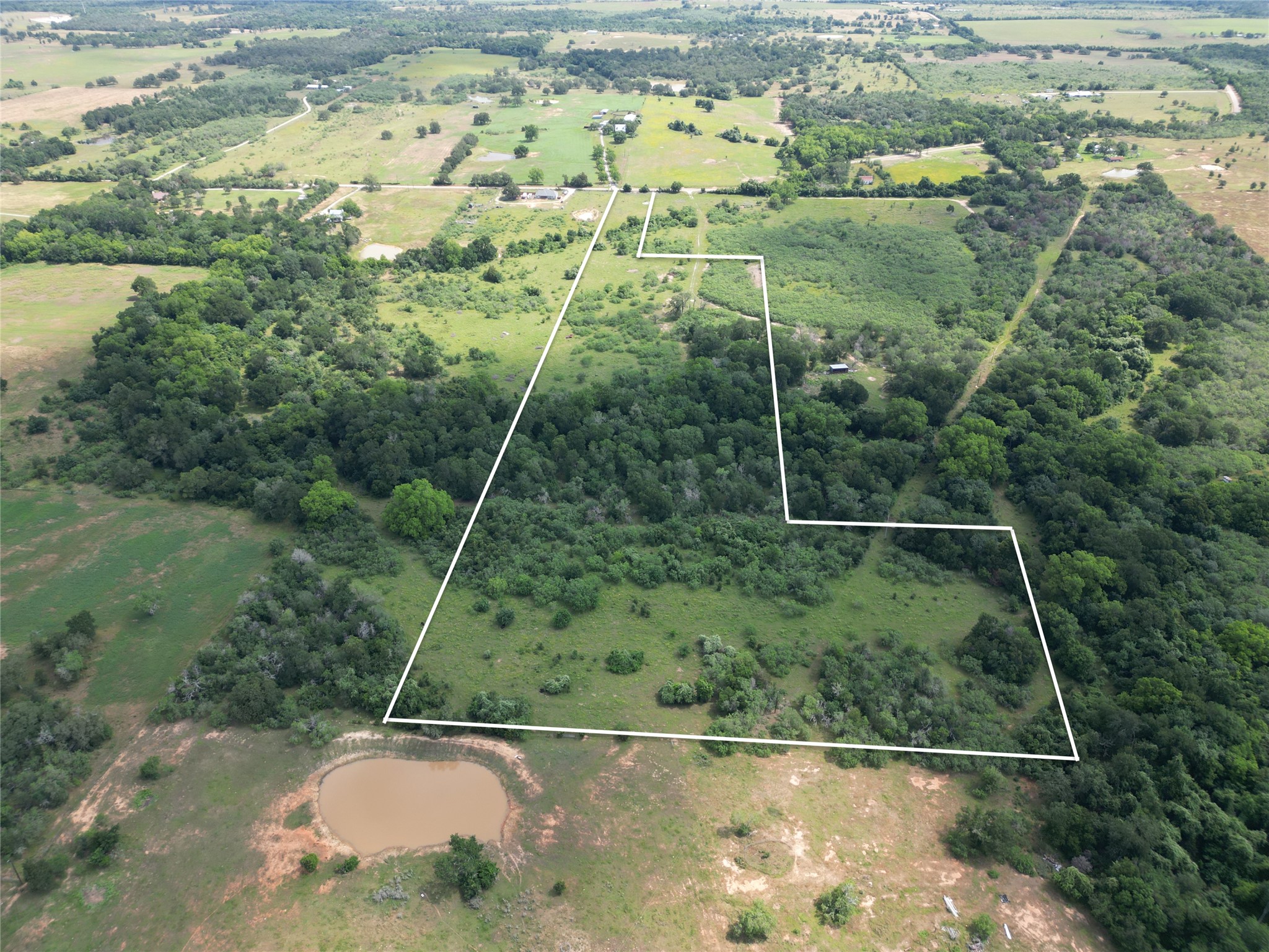 285 Watterson School Road Red Rock, TX 78662 - Photo 7 of 8 Aerial view featuring a rural view