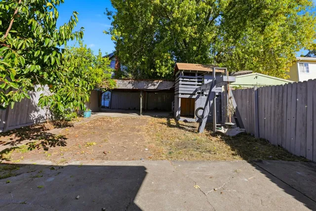 a front view of a house with a garage
