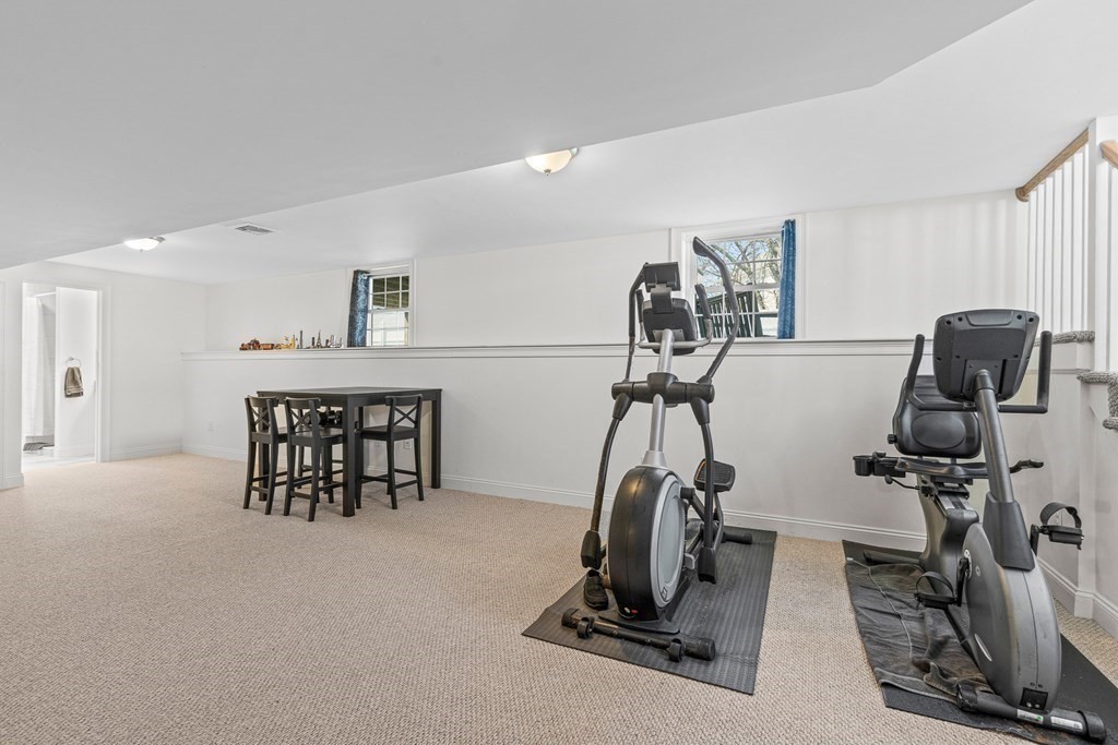 5 Fairview Road Framingham, MA 01702 - Photo 30 of 36 a view of a room with gym equipment