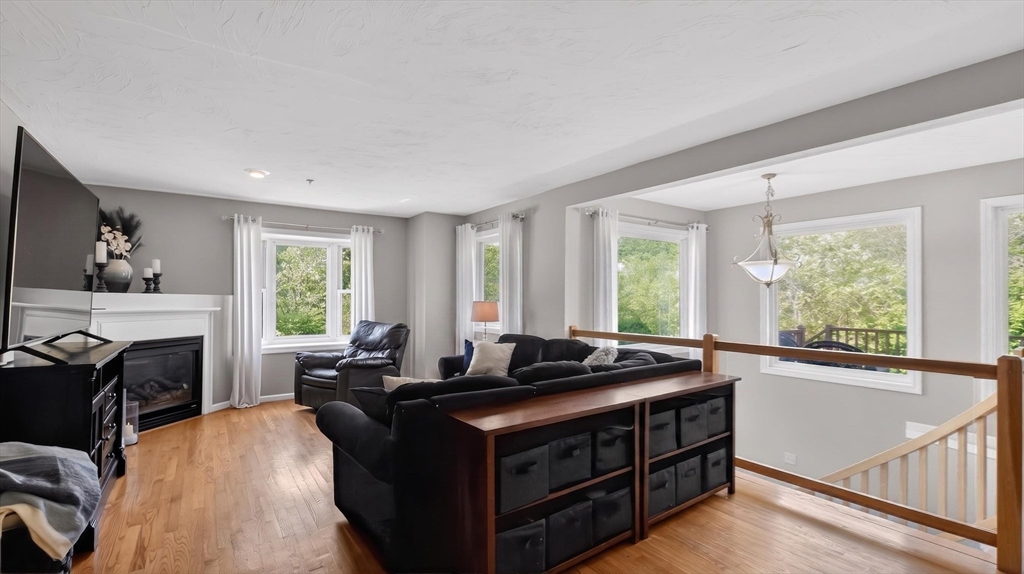 5 Governors Way, Unit B Milford, MA 01757 - Photo 9 of 42 a living room with furniture and a fireplace