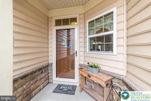 a view of front door of house