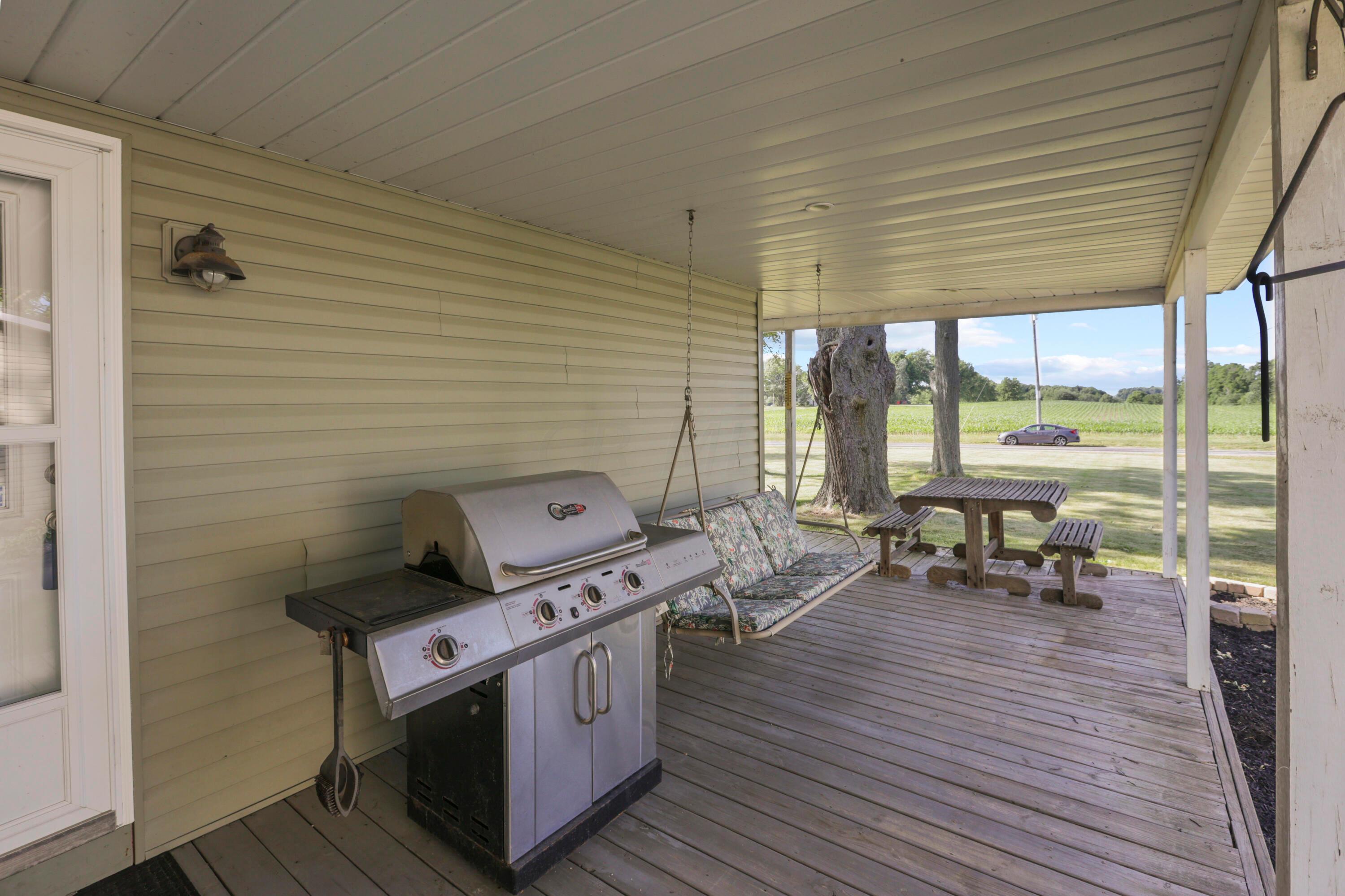 13933 Bethel Road Croton, OH 43013 - Photo 21 of 51 Large Side Porch