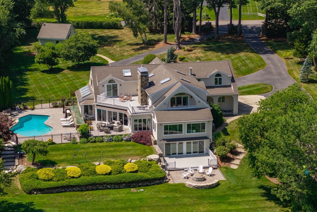 112 River Road Hanover, MA 02339 - Photo 5 of 42 a view of a house with garden