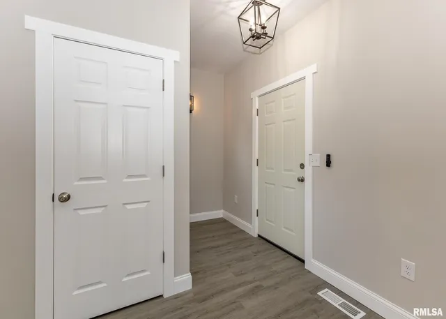 wooden floor in an empty room